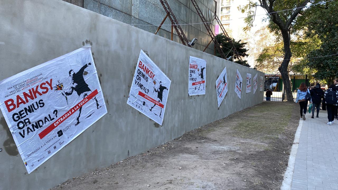 Obra La Rural Bansky